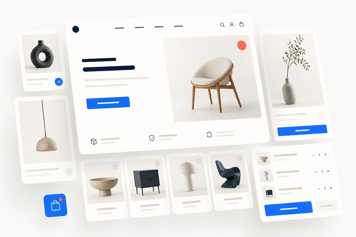 Boutique mobilier design